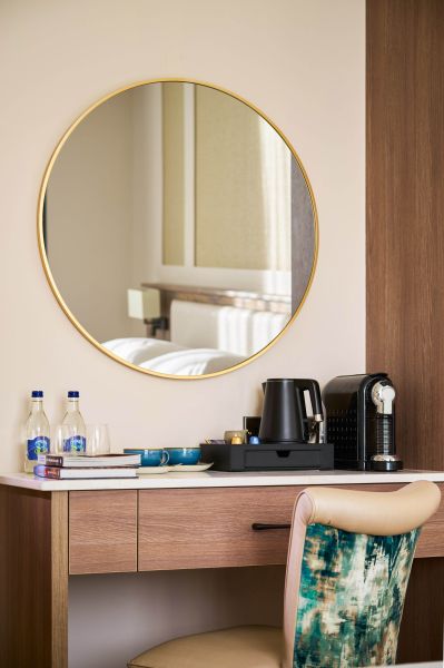 The James Hotel Room Desk & Mirror 2