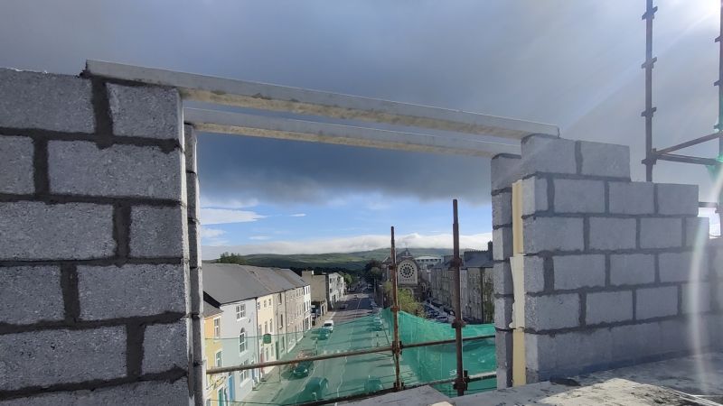 The James Hotel Construction Roof View