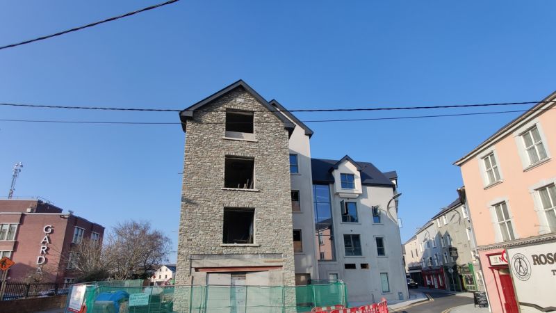 The James Hotel Construction, Hotel Entrance 